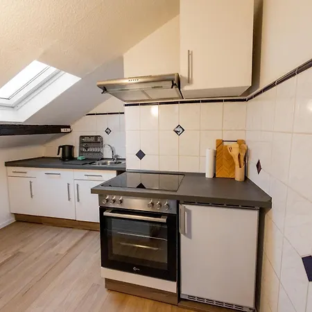 Schiefe Altbauvilla In Zentraler Lage, Monteurunterkunft Apartment *