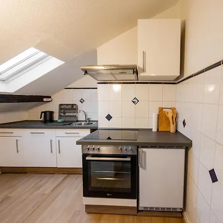 Apartment Schiefe Altbauvilla In Zentraler Lage, Monteurunterkunft